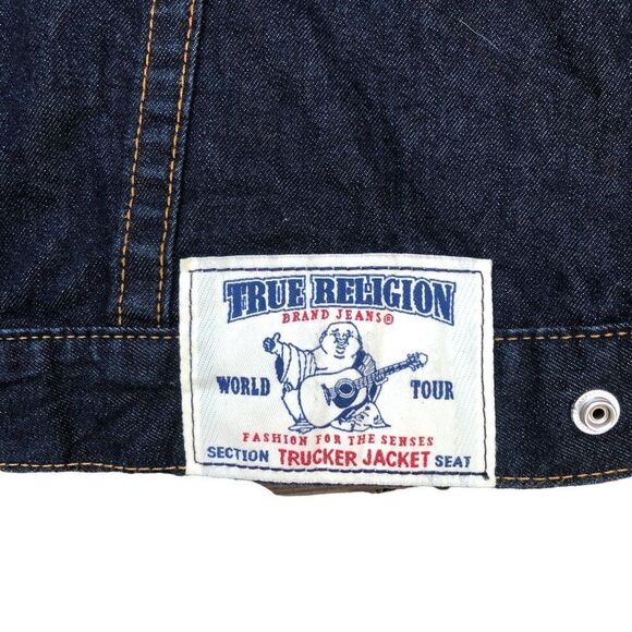 Vintage True Religion Jeans and Jacket Set BILLY SUPER T Blue - Picture 12 of 13
